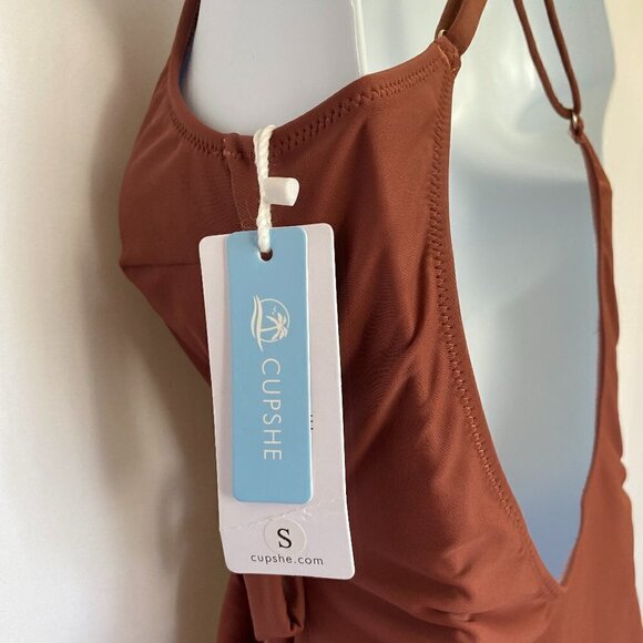 Cupshe Tawny One Piece Bathing Suit - Picture 10 of 12